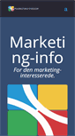 Mobile Screenshot of marketing-info.dk